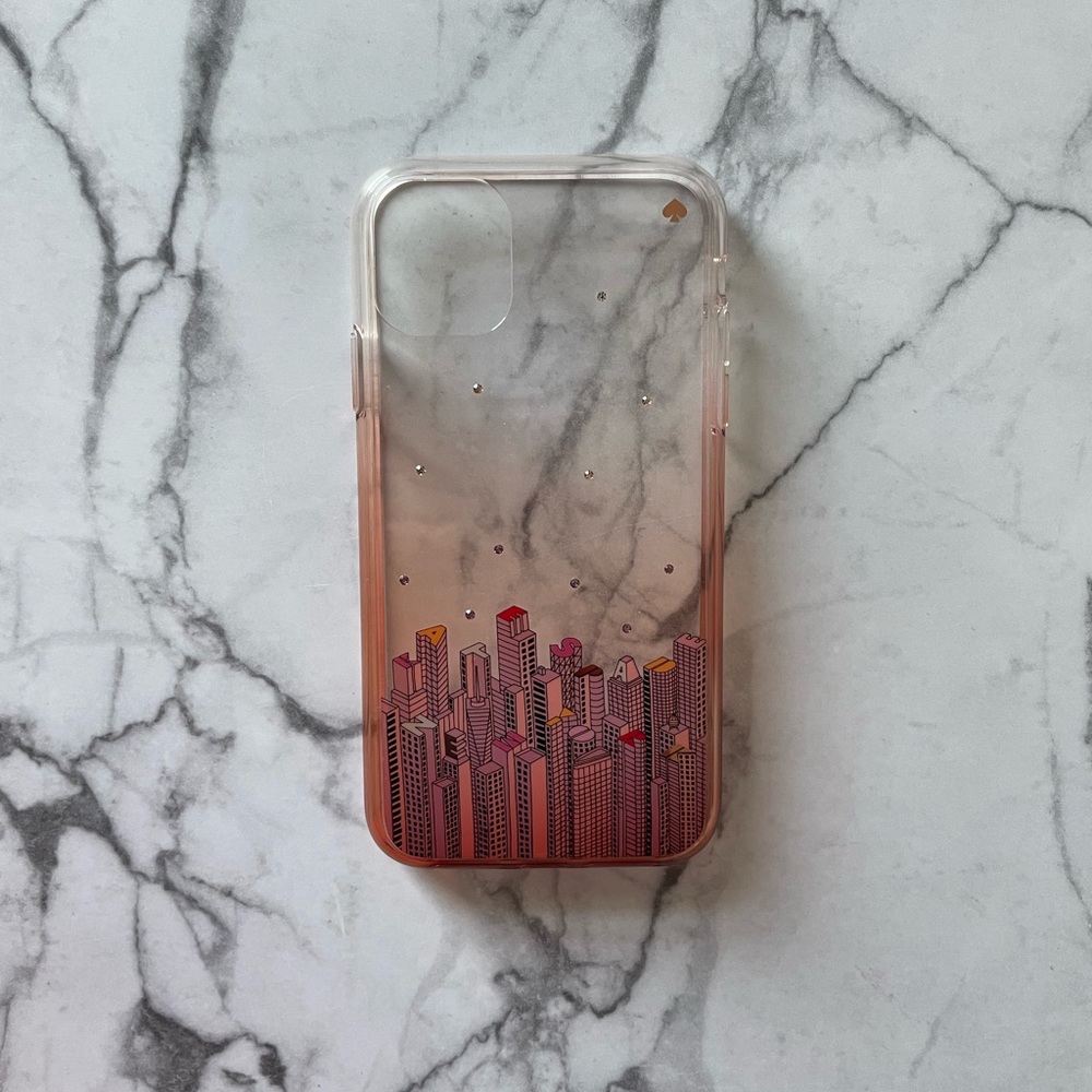 Kate Spade jeweled city skyline iphone 11 case